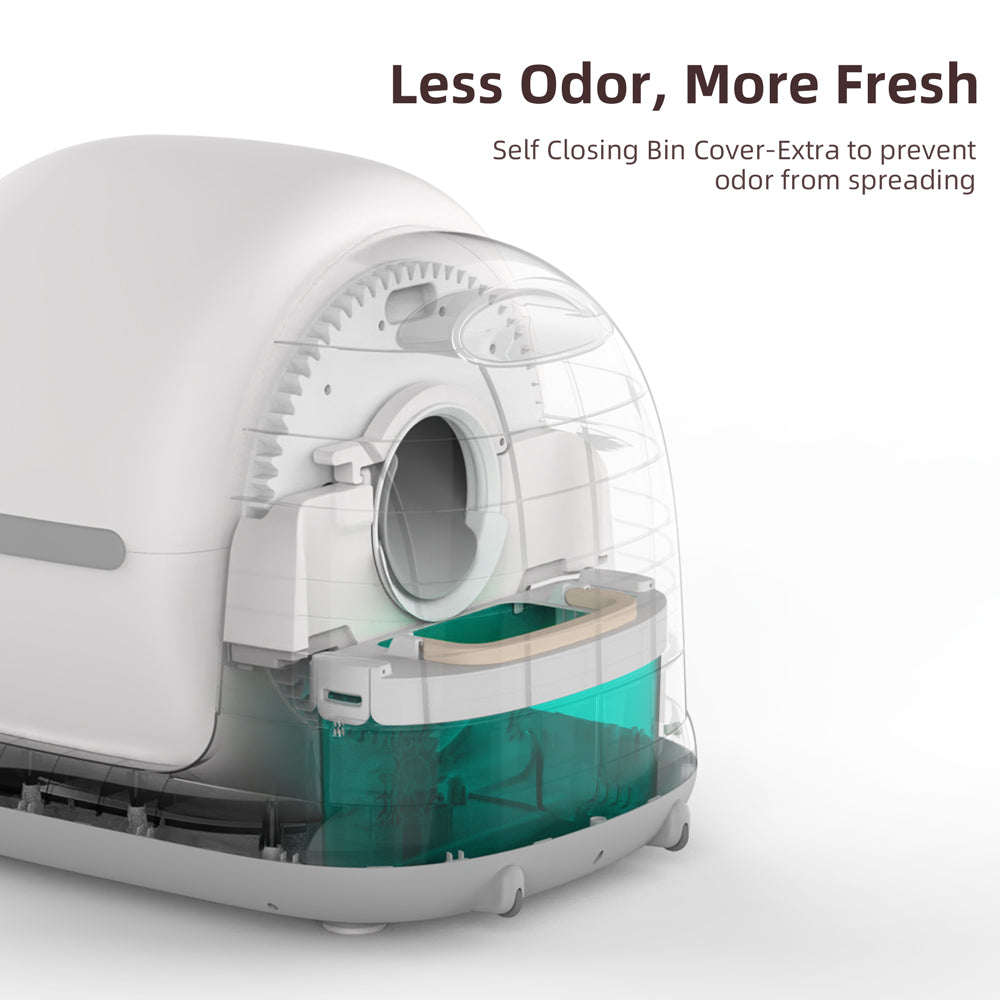 Smart cat litter box