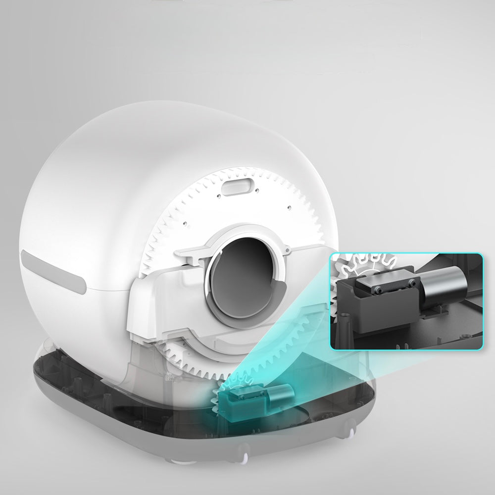 litière pour chat autonettoyant avec caméra 1080P HD