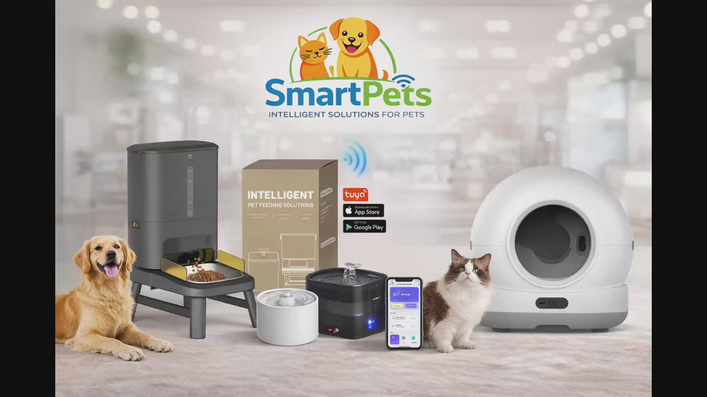 litière pour chat autonettoyant avec caméra 1080P HD